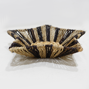Bohemian Seagrass Star Shaped Woven Multifunction Tray <b>Set</b> for Kitchen & Bathroom Decorative <b>Serving</b> - Product Image 3