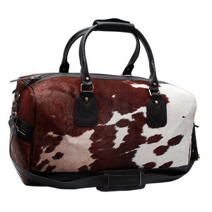 Bolso de Hombro de Cuero Vacuno Hecho a Mano, Estilo Occidental, con Cierre de Cremallera, para Uso Diario, Bolso de Viaje de Cuero para Verano - Product Image 3