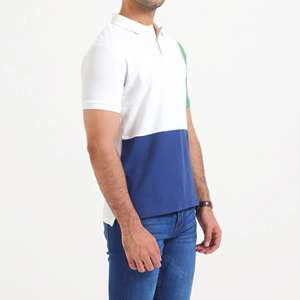 Fabricante de polos de manga corta para hombre con logotipo personalizado, camisas transpirables al por mayor - Product Image 5