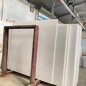 หินอ่อนธรรมชาติเวียดนาม ขนาด 24x24 นิ้ว ขัดเงาแบบ Gangsaw Slab กันน้ำ ทันสมัย เหมาะสำหรับตกแต่งผนังและพื้นภายในวิลล่าระดับไฮเอนด์ - Product Image 2