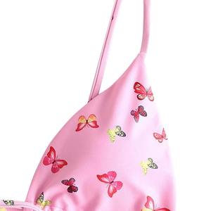 Bikini para Mujer con Estampado Completo para Verano, en Venta en Línea, Nueva Moda 2025, Conjunto de Bikini para Dama en Color Sólido - Product Image 2