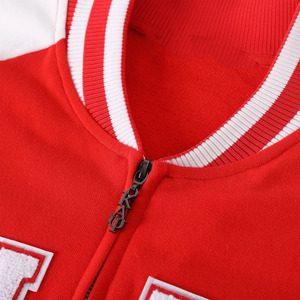 Blouson universitaire personnalisé en molleton de coton brodé, haute qualité, respirant, séchage rapide, pour fraternité, vêtements grecs d'automne - Product Image 4
