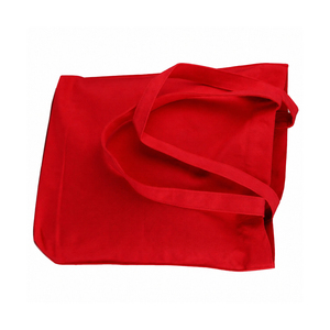 Sac en coton à longue poignée, prix bas, taille et couleur personnalisées, grand format pour les courses, avec poignée de transport pour les courses. - Product Image 3