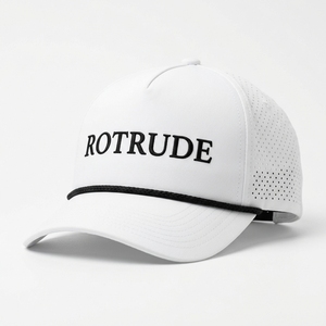 Casquette de golf personnalisée OEM haute performance, perforée au laser, respirante, en polyester, réglable, pour sports de plein air et baseball - Product Image 2