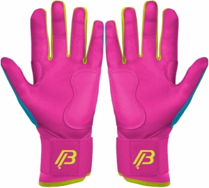 High Quality Leather Baseball Batting Gloves for Men Right-Handed Customizable Strong Grip Lightweight Design Comfortable Fit - Product Image 2