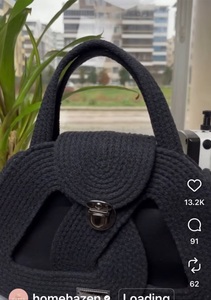 Woven <b>Straw</b> Strawberry Eco-Friendly Oval Handbag Magnetic Closure Portable Tote Bag Beach Travel Shoulder Purse Women - Product Image 2