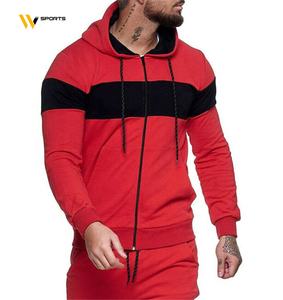 Sweats à capuche de haute qualité pour hommes Streetwear de sport personnalisé Panneau solide Design Nouvelle fermeture éclair Polaire de meilleure qualité pour la mode hivernale - Product Image 4