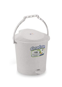 ถังขยะพลาสติกแบบมีตะกร้าด้านใน ถังขยะแบบเหยียบข้างเตียง - Product Image 3