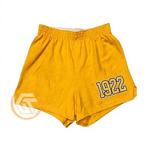 Shorts de sororité de haute qualité pour femmes, personnalisés Sigma Gamma Rho, en coton molletonné, broderie en dentelle, respirants, séchage rapide, fraternité - Product Image 4
