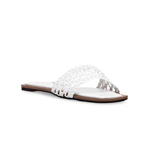 White FR8234 Formal Sports <b>Slipper</b> - Product Image 2