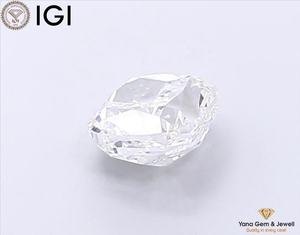 เพชรทรงสี่เหลี่ยมคุชชั่น 2.00 กะรัต สี D ความสะอาด VS1 ผลิตด้วยวิธี CVD พร้อมใบรับรอง IGI เหมาะสำหรับแหวนดีไซน์พิเศษ - Product Image 6
