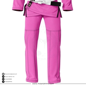 Kimono de Jiu-Jitsu Brésilien Premium en Tissu Perlé 100% Coton, Uniforme Professionnel de Grappling, Équipement d'Entraînement avec Logo Personnalisé - Product Image 3