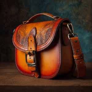 Bolsos de Hombro Unisex de Cuero Genuino, Bolso Bandolera Personalizable, Impermeable, de Moda para Verano - Product Image 6