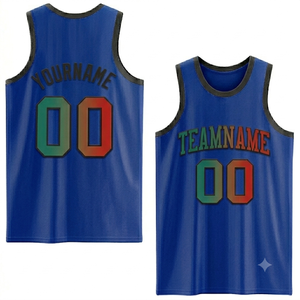 Camiseta de Baloncesto Sublimada Personalizada, Unisex, para Adultos, Tejido de Malla Transpirable, Camiseta sin Mangas, Ropa Deportiva para Exteriores - Product Image 4