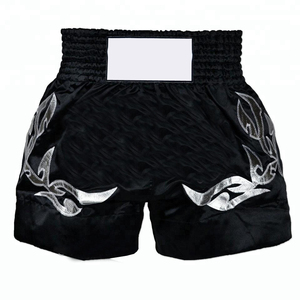 Shorts de Boxeo y Muay Thai Retro Profesionales de Alta Calidad al por Mayor, de Spandex y Poliéster, Cómodos, Transpirables, de Secado Rápido y Elásticos - Product Image 5