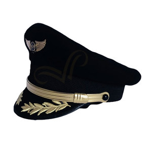 Vente en gros de chapeaux d'officier personnalisables de haute qualité pour toutes les saisons, accessoires d'uniforme avec logo - Product Image 5