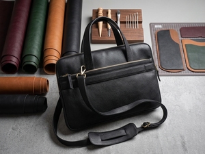 Wholesale Al-1004 Genuine Leather Laptop Backpack Handcrafted Luxurious Classic Multi-Pocket Laptop <b>Computer</b> <b>Bag</b> Shoulder - Product Image 2