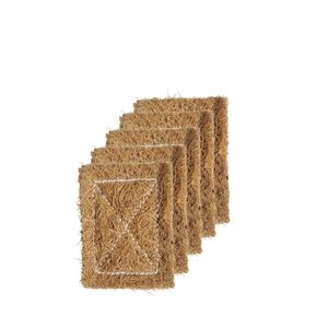 AQUA VRIKSHA Estropajo de Cocina de Fibra de Coco Natural 3 x 4 Pulgadas |   Estropajo Ecológico Biodegradable para Lavar Platos y Limpiar - Product Image 5
