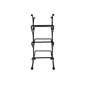 Factory Direct Price Metal Wire Black Power Coating <b>Water</b> <b>Bottle</b> Wine Shelf Organizer Rack - Product Image 4