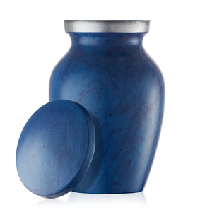 Classic Design Metal Cremation Urn Handmade Eco Friendly Memorial <b>Container</b> for Adult Ashes Customize Funeral Supply At Low Rate - Product Image 6