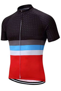 Uniforme de Ciclismo de Buena Calidad, Ropa de Ciclismo con Logotipo Personalizado, Uniforme de Ciclismo Sublimado de Manga Corta - Product Image 2