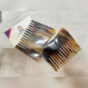 Peignes à cheveux et à barbe en corne de buffle faits à la main ARTWORK MAESTRO 100% artisanat folklorique de haute qualité pour la maison, l'hôtel et le salon – Vente chaude - Product Image 4