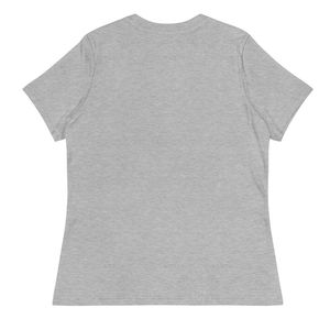 Camiseta Gráfica Holgada para Mujer al por Mayor, Estampado Tipográfico Azul, Manga Corta, Cuello Redondo, Informal, Personalizada, Moda de Verano - Product Image 2