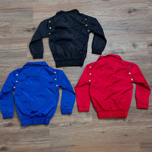 OEM Custom Suit Two Piece Short Set <b>Zip</b> <b>up</b> <b>Jacket</b> Sweat Suit Polyester Zipper Track Suit Windbreaker Tracksuit for Men - Product Image 3