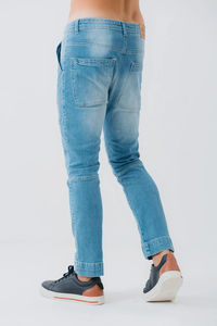 Jean Classique Droit pour Homme – Vente Flash Usine – Pantalon de Travail Élastique et Résistant à l'Usure pour Hommes - Product Image 2