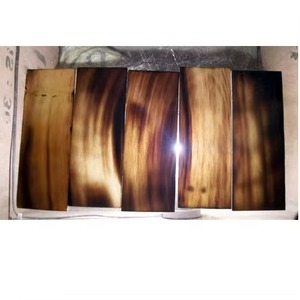 El cuerno es un material natural que puede ser afectado por la humedad y la temperatura. Material artesanal natural para monturas de gafas. - Product Image 4