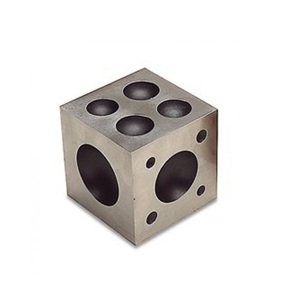 2" Square Punch Steel Dapping Block Forming Doming Cube Jewelry Making Metal Forming <b>Tool</b> for Goldsmith - Product Image 1