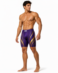 Custom Men Compression Shorts Quick Dry Stretch Gym Running Fitness Training Sports Tights OEM Private Label Manufacturer - Product Image 4