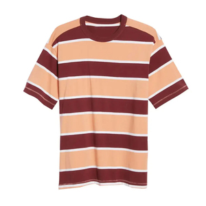 Nueva Camiseta de Moda de Manga Corta con Cuello Redondo, Corte Ajustado, Marca Privada, Estilo Lujoso para Hombre - Product Image 1