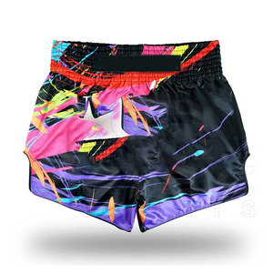 Pantalones Cortos de Muay Thai Ligeros Hechos a Medida, de Secado Rápido, Diseño Deportivo Moderno, Flexible y con Soporte Cómodo - Product Image 1
