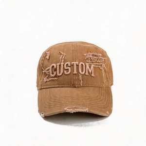 Gorra de Algodón Cepillado Premium Estilo Dad Hat, Ajustable y Personalizable, Fabricante OEM de Ropa, Marca Privada, Venta al por Mayor de Gorras - Product Image 2