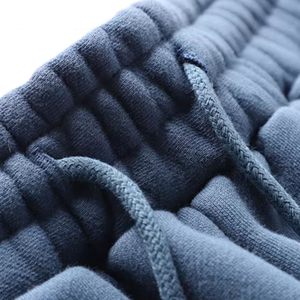 กางเกงมีเชือกรูดสำหรับผู้ชายกางเกงวอร์มกางเกงวอร์มเฮฟลีซมีกระเป๋าสำหรับผู้ชายกางเกงวิ่งขนแกะผ้าฝ้ายออกแบบโลโก้ได้ตามต้องการ - Product Image 3