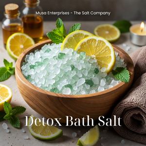 Sel de Bain Naturel de l'Himalaya Moderne et Bain Détoxifiant Écologique Sculpté avec des Huiles Essentielles Pures pour Apaiser le Corps et l'Esprit - Product Image 6