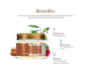 Manteca Corporal de Almendras y Kokum Khadi Natural 200 g |   Nutrición profunda | Con Manteca de Karité - Product Image 2