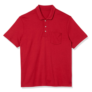 Polo de Hombre 100% Algodón, 180 Gramos, Transpirable, Estilo Casual de Negocios, Talla Grande, para Verano - Product Image 1