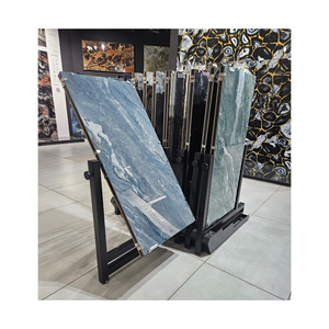 Heavy Duty Metal Tiles Display Rack Stand Gulatiya Type for Marble Ceramic Slab Sample Showroom Store Exhibition - Product Image 1