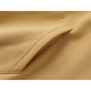 Sweat à capuche en molleton 100% coton pour homme avec poche, respirant et à séchage rapide, design personnalisable, vêtements décontractés d'hiver - Product Image 2
