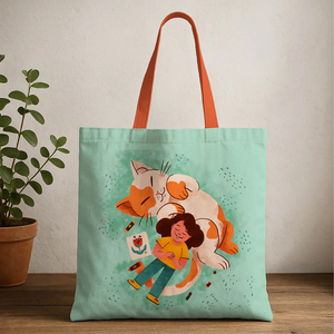Lightweight New Simple Design For Easy Use Tote <b>Bags</b> Travel Friendly And Durable Comfortable Material Cotton Made Stylish - Product Image 6