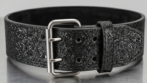 Leather Weightlifting Glitter Prong <b>Belt</b> Adjustable Waist Support Glitter Prong <b>Belts</b> Gym Deadlift Workout Glitter <b>Belts</b> - Product Image 4
