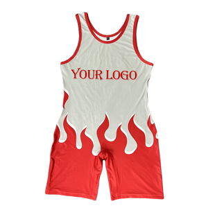 Factory Wholesale Custom Design GYM Weightlifting Wholesale <b>Wrestling</b> <b>Singlet</b> Custom Powerlifting <b>Singlet</b> <b>Wrestling</b> <b>Singlet</b> - Product Image 2