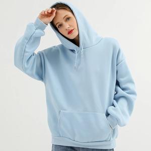 Sweat-shirts et hoodies pour femmes et hommes en coton 100% épais, qualité supérieure, coupe ample, impression personnalisée du logo - Product Image 3
