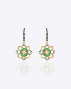 Pendientes Empress Flora, Elegantes Pendientes Colgantes con Diseño Floral para Mujer, Ideales para Fiestas, Bodas, Eventos Nocturnos, Joyería de Moda, Regalo - Product Image 5
