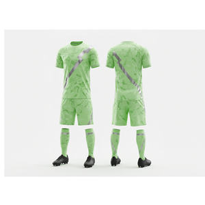 Conjunto Deportivo de Fútbol – Uniforme de Equipo con Diseño Completamente Sublimado |   Tallas para Hombres, Mujeres y Jóvenes |   Ropa Deportiva Ligera de Secado Rápido para Entrenamiento - Product Image 3