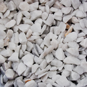 Granulés de marbre blanc de Carrare 2-4mm - Sacs de 1000kg - Marbre blanc recyclé - Product Image 5