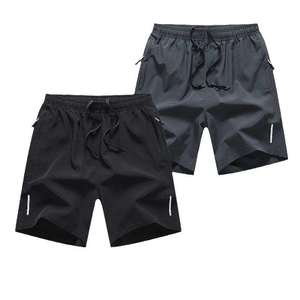 Men's Shorts Solid High Waist Breathable Quick Dry Eco-Friendly Summer ports Shorts Made - Product Image 1