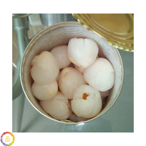 ลิ้นจี่ปอกเปลือกในน้ำเชื่อมบางเบาจากเวียดนาม ผลไม้ทั้งลูกพร้อมรับประทานสำหรับของหวาน เครื่องดื่ม บริการอาหาร บรรจุกระป๋อง ขายส่ง ส่งออก - Product Image 1